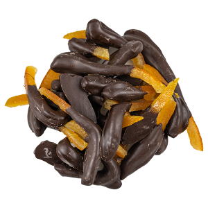 Апельсинові корки в шоколаді